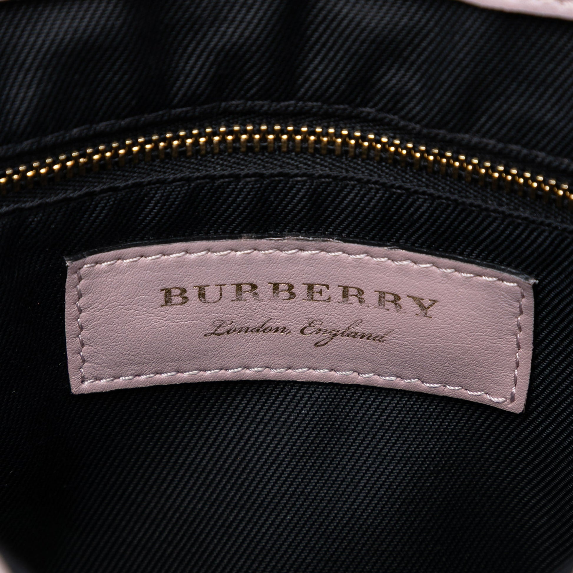 Burberry Small Haymarket Check Trimmed Leather Dickens Crossbody