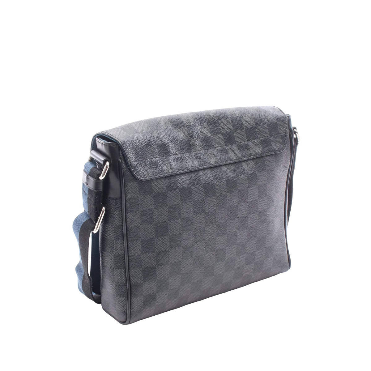 Louis Vuitton Damier Graphite District PM — Black