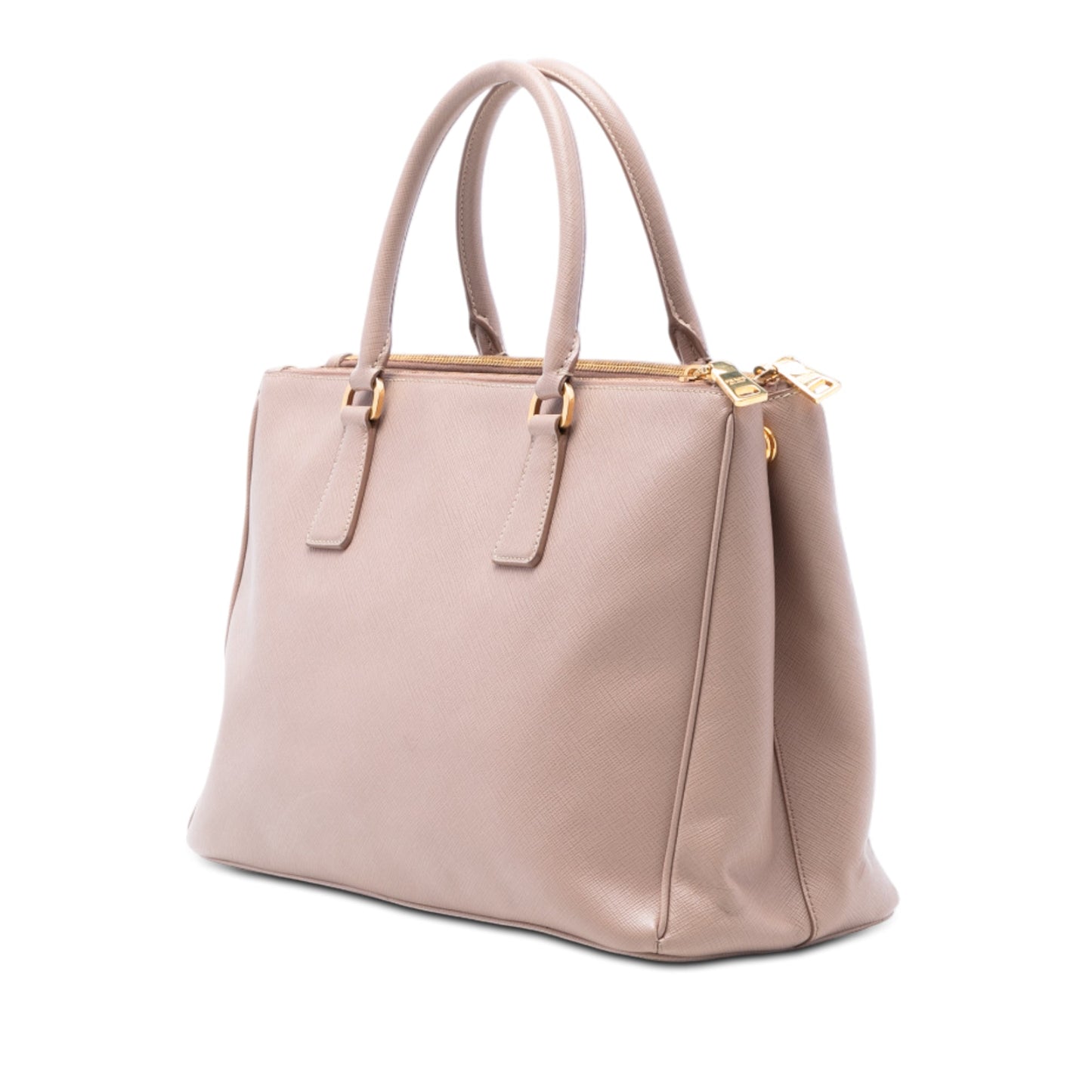 Prada Medium Saffiano Lux Galleria Double Zip Tote