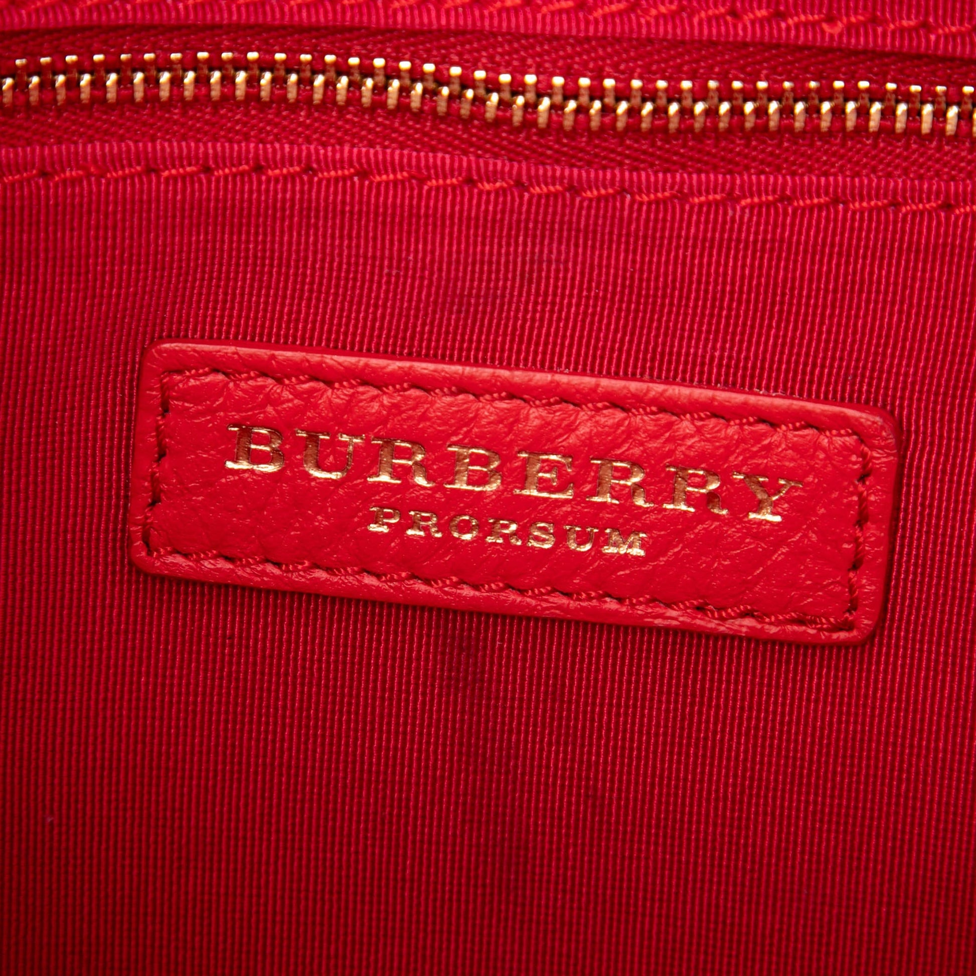 Burberry PVC Prorsum Petal Crossbody