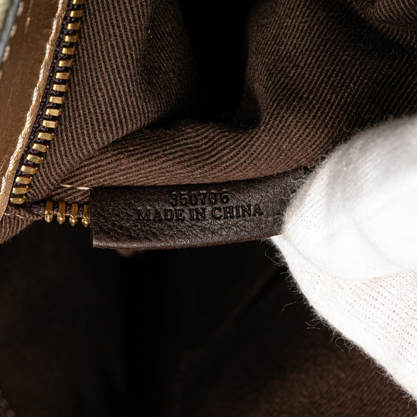 LOEWE Canvas Anagram Satchel