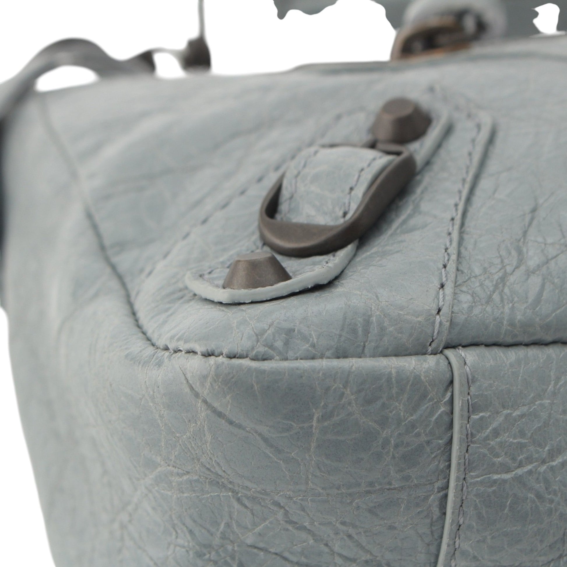 Balenciaga Mini Lambskin Le City Moto Bag
