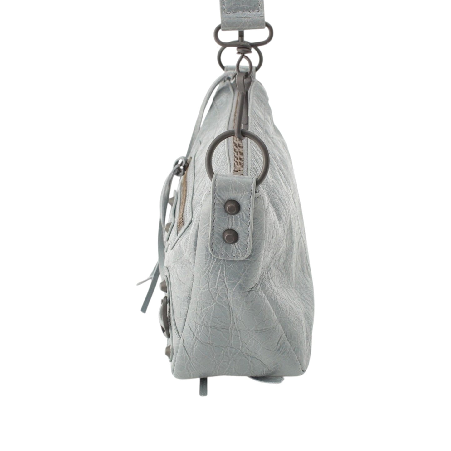 Balenciaga Mini Lambskin Le City Moto Bag