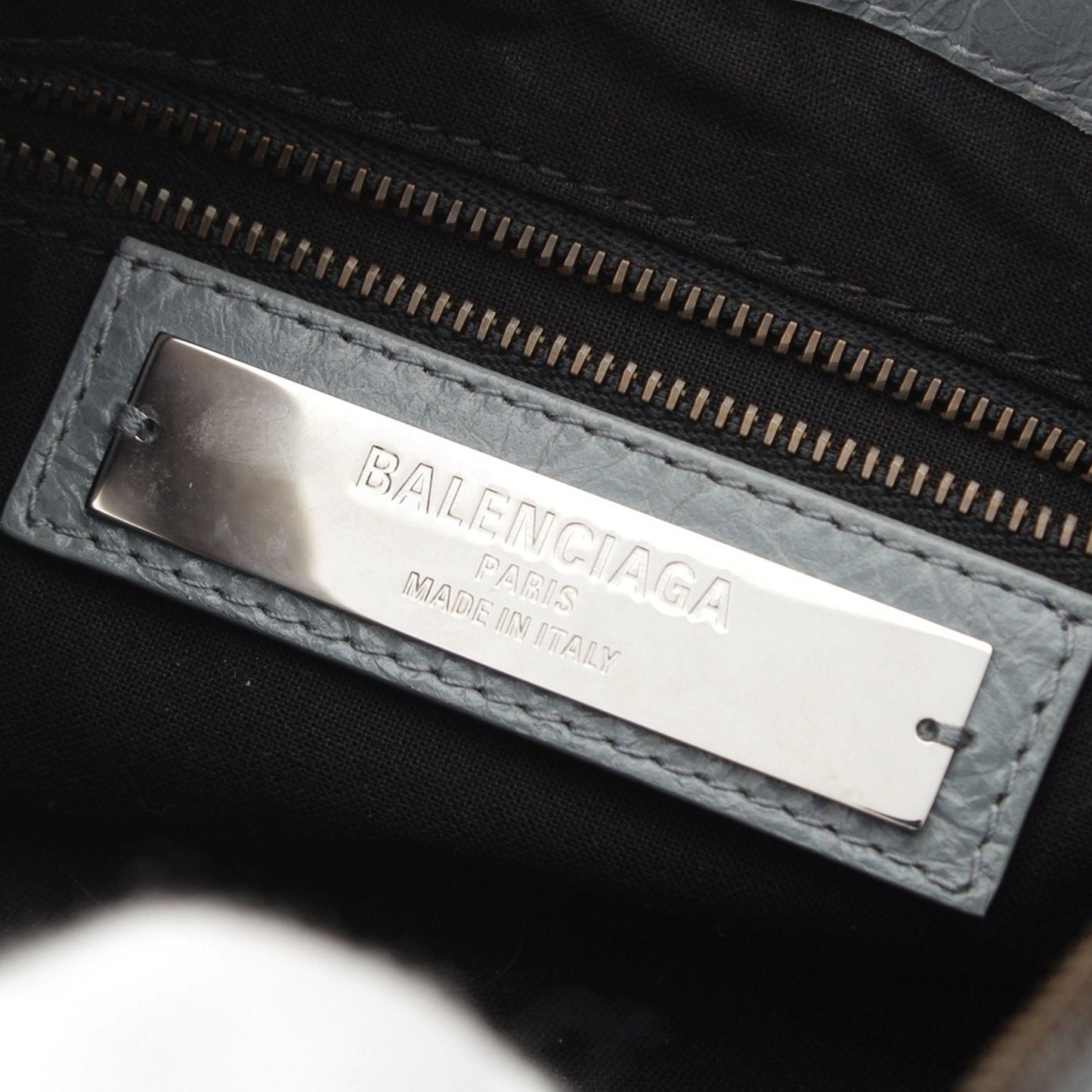 Balenciaga Mini Lambskin Le City Moto Bag