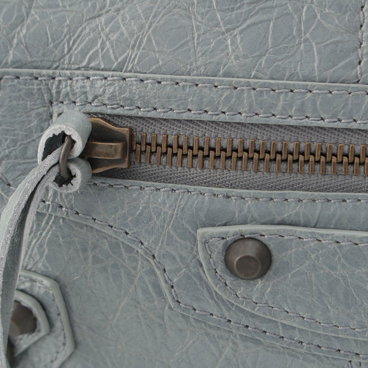Balenciaga Mini Lambskin Le City Moto Bag