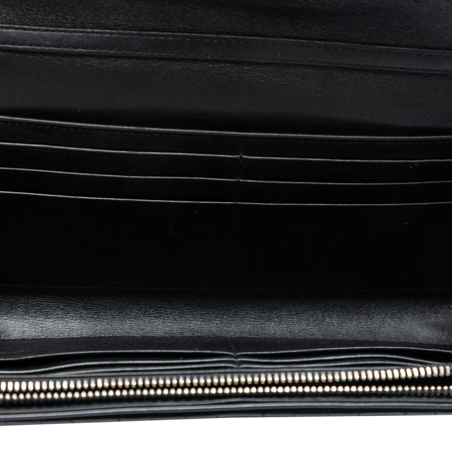 Dior Patent Cannage Lady Dior Wallet On Chain