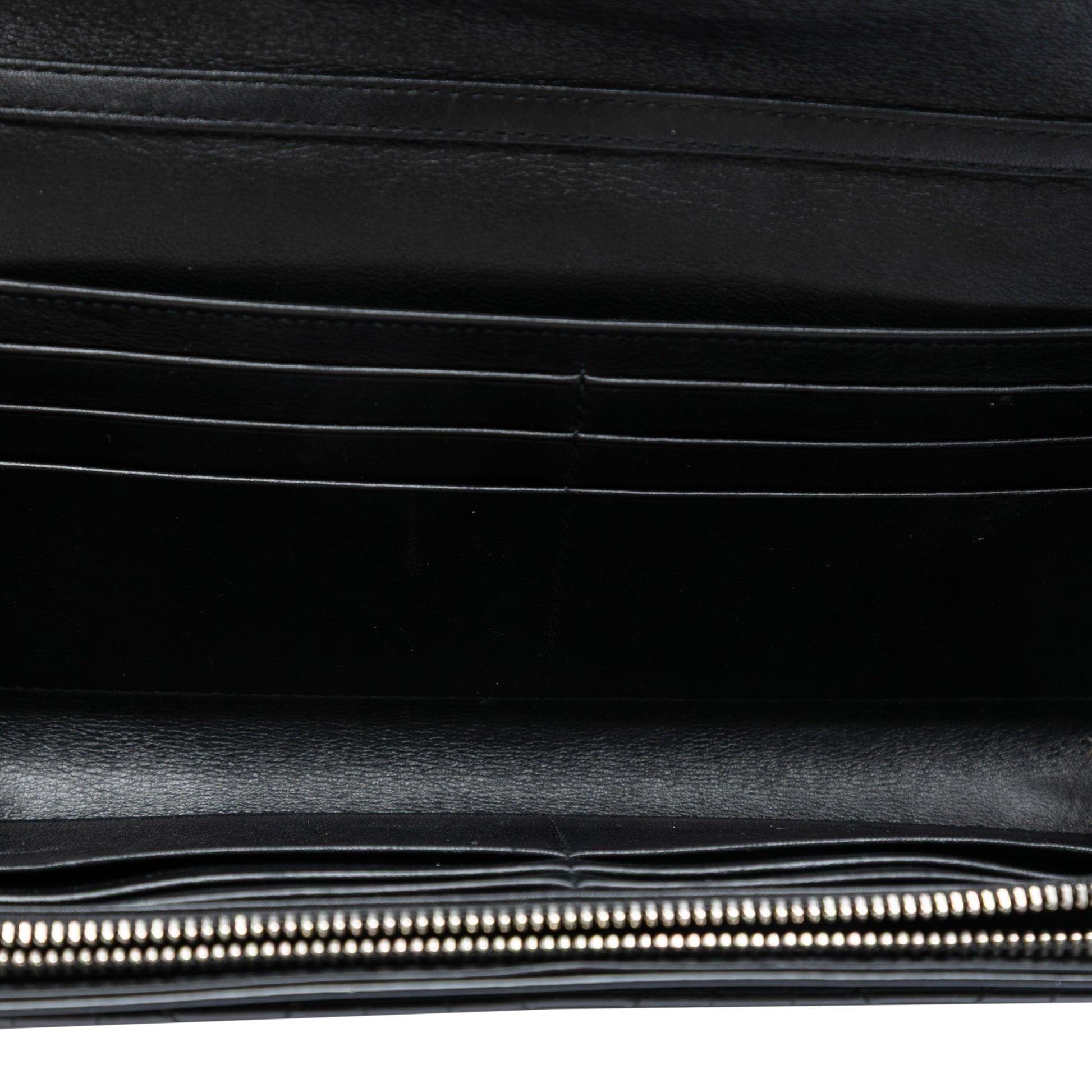 Dior Patent Cannage Lady Dior Wallet On Chain