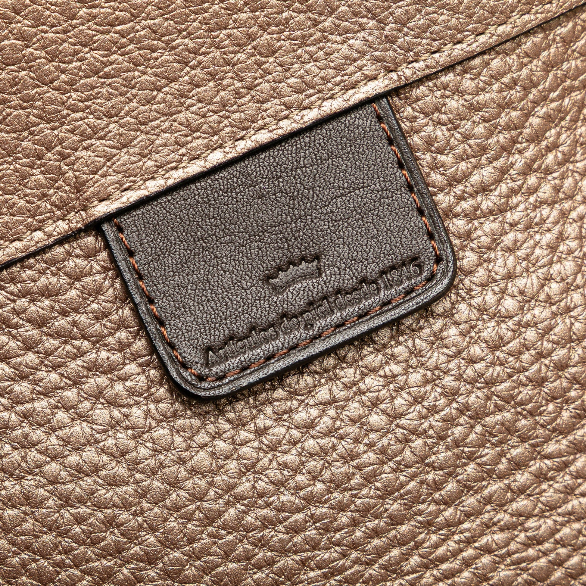 LOEWE Anagram Leather Fusta Tote