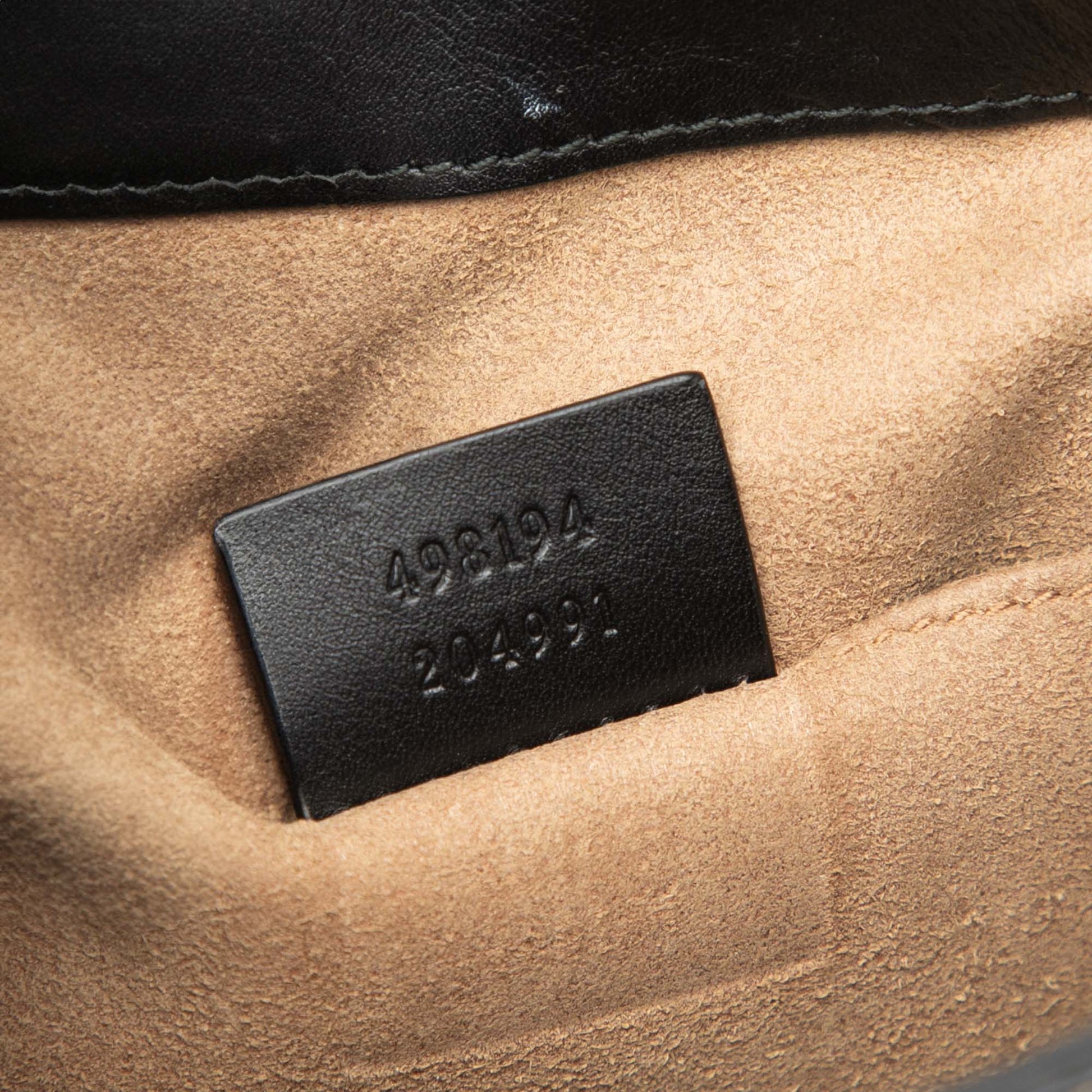 Gucci GG Supreme Padlock Backpack