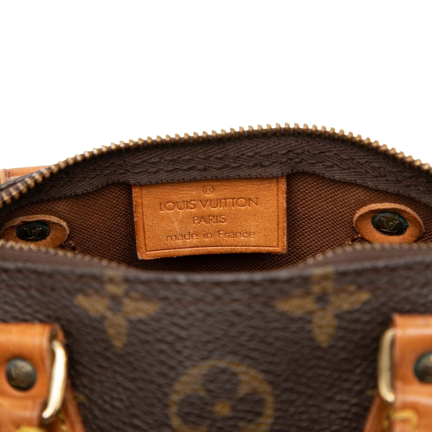 Louis Vuitton Monogram Nano Speedy Bandouliere