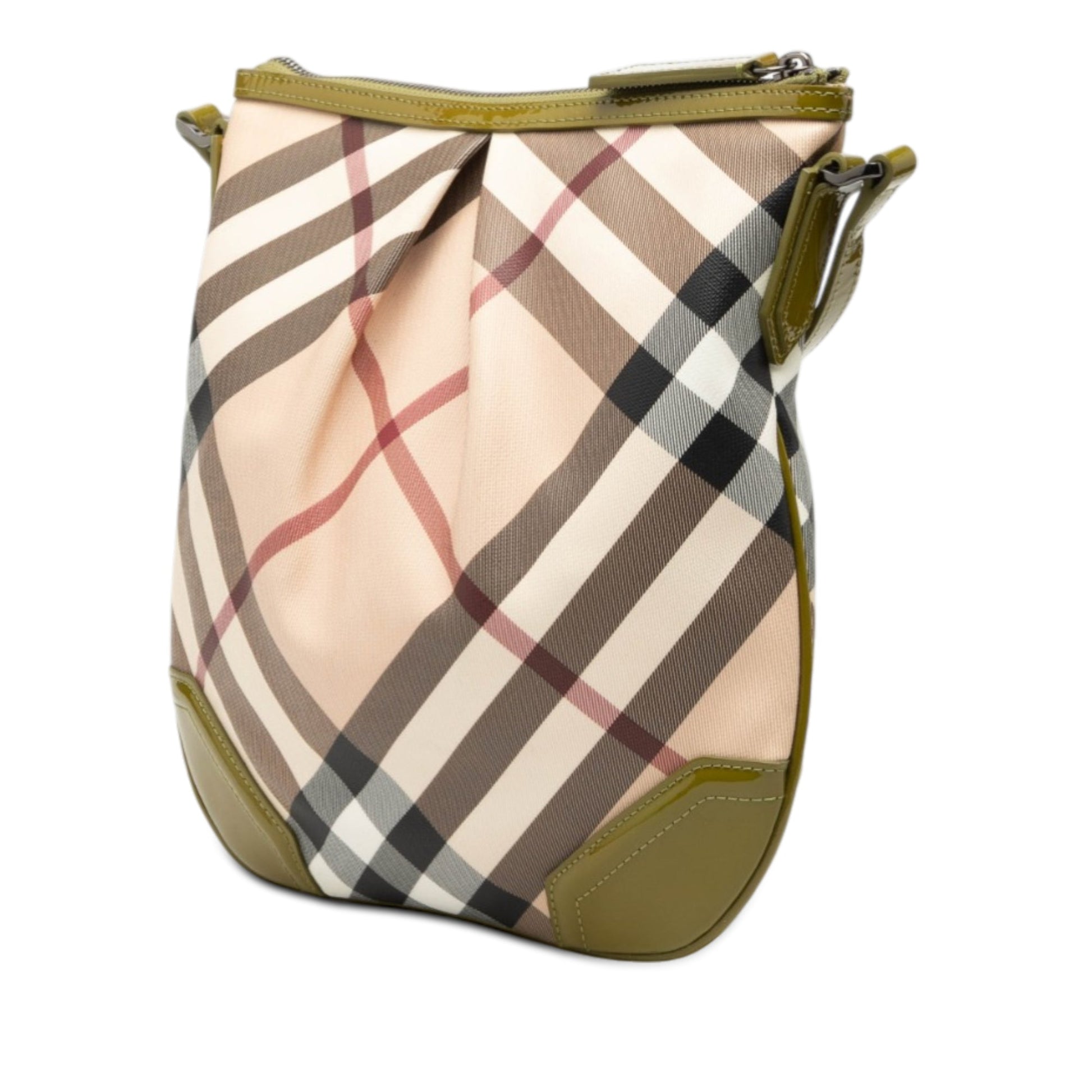 Burberry Supernova Check Coated Canvas Dryden Crossbody