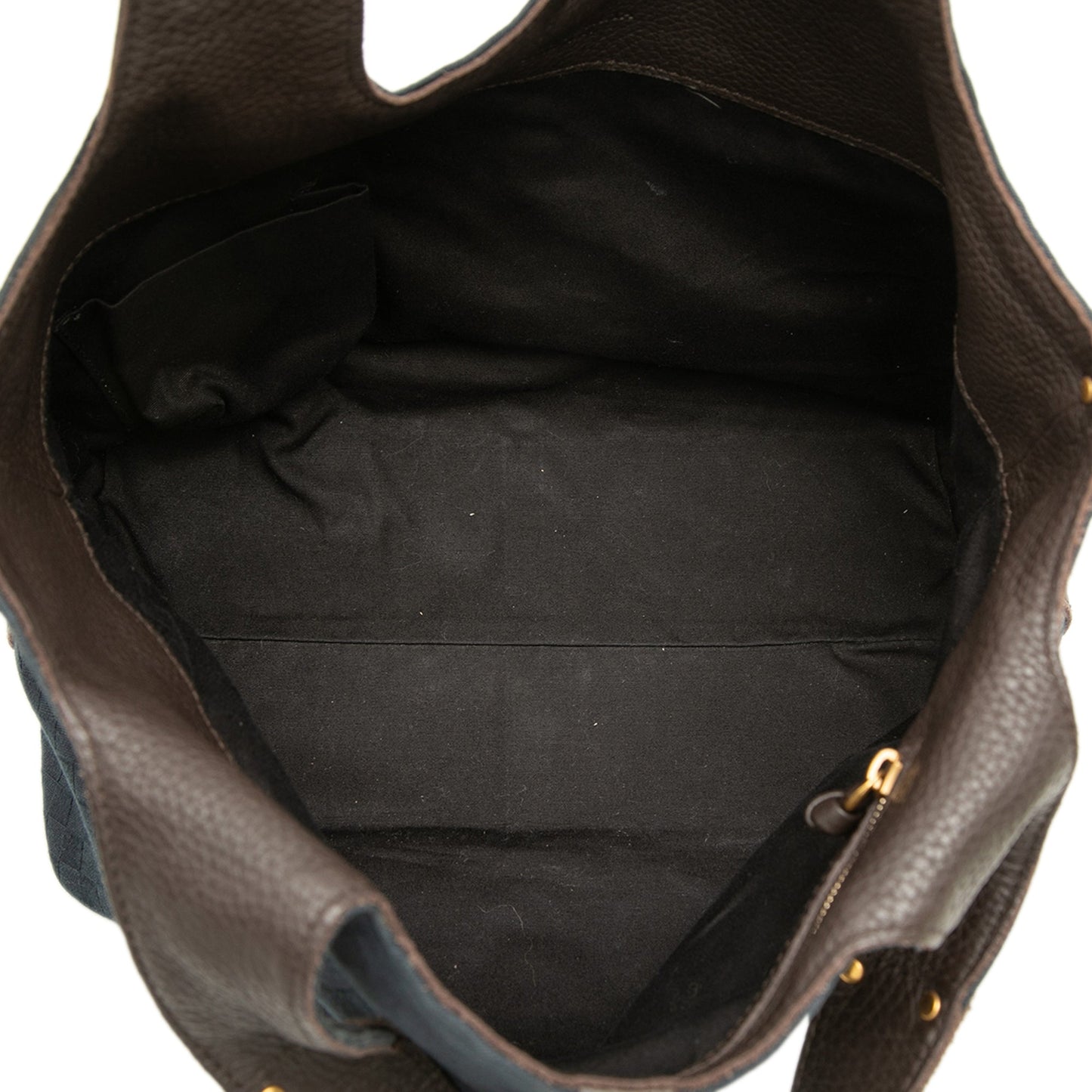 Bottega Veneta Canvas Intrecciato Handbag