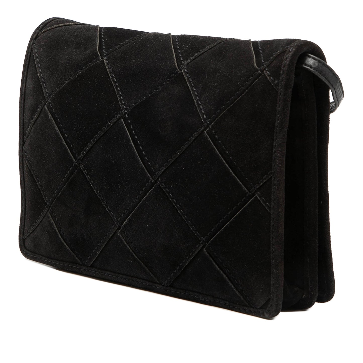 Suede Intrecciato Crossbody