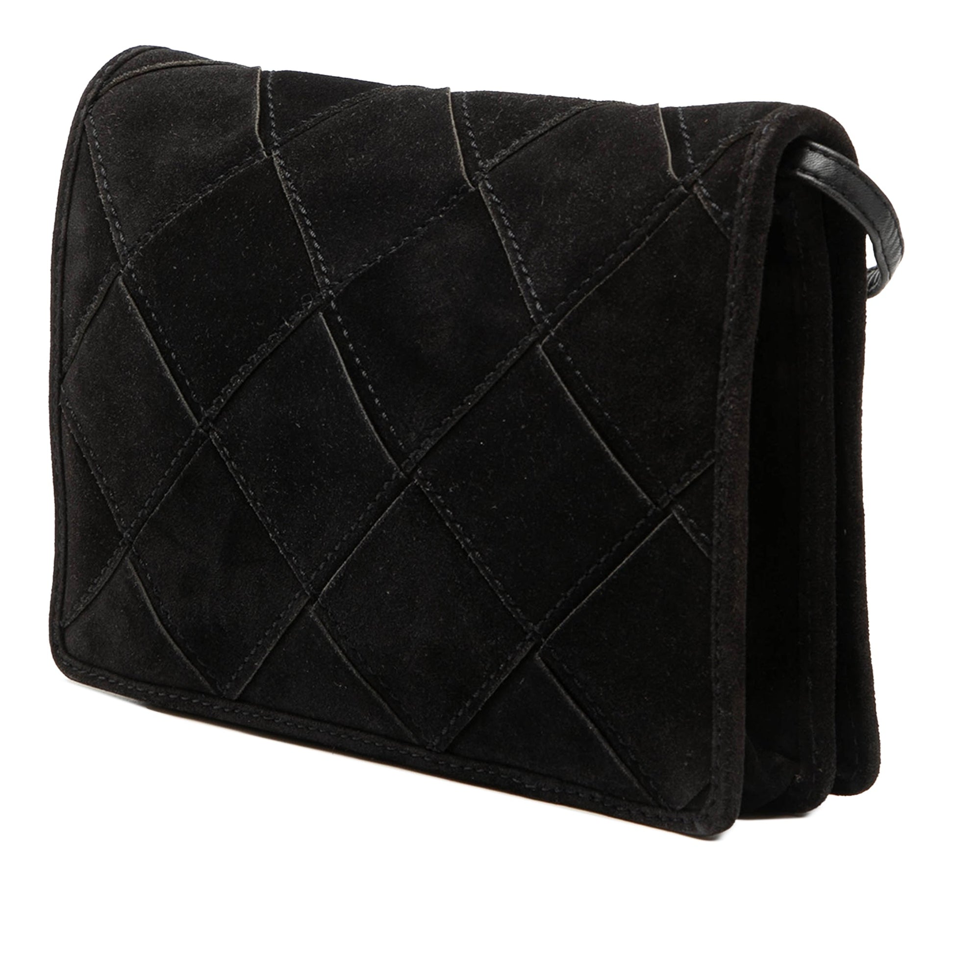 Suede Intrecciato Crossbody