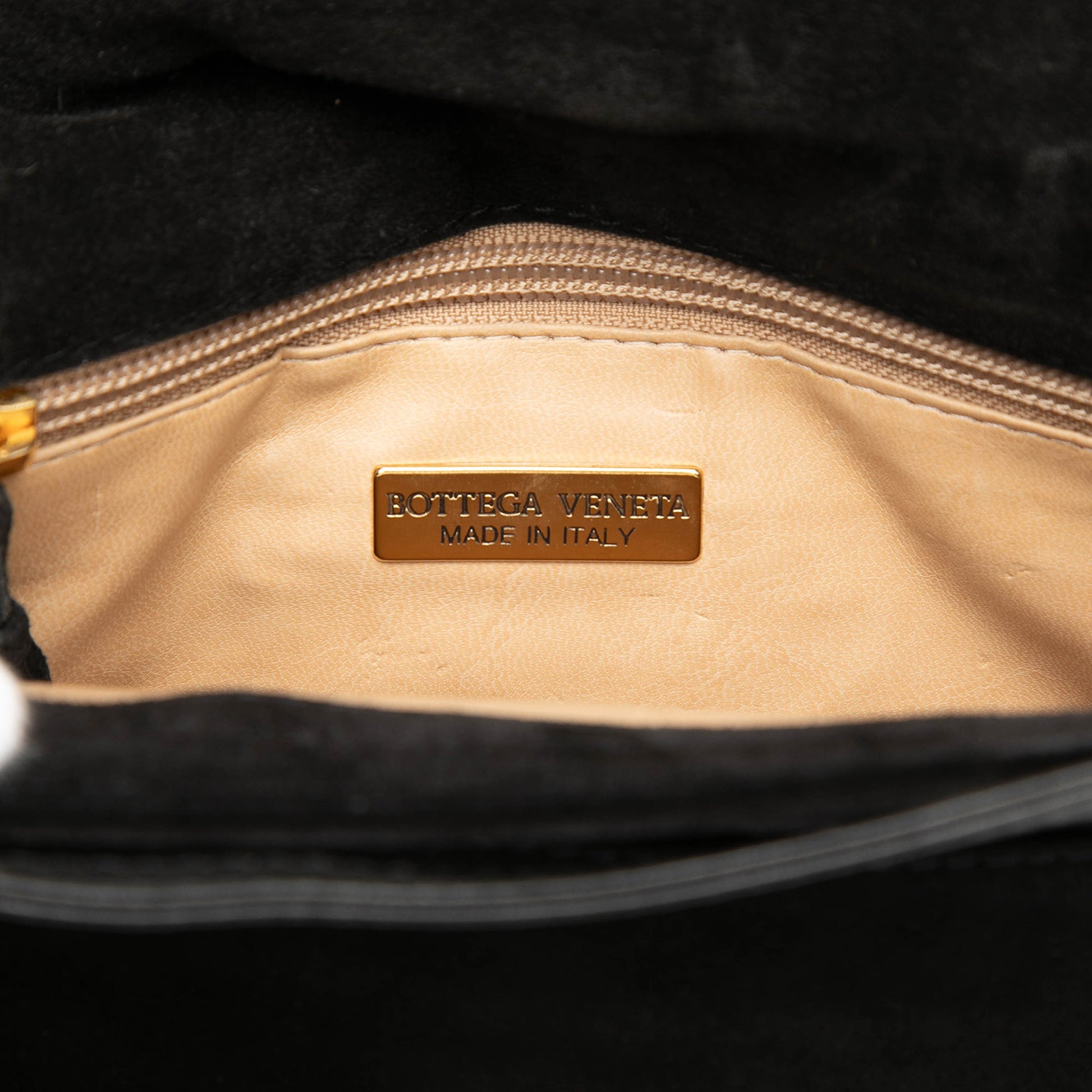 Suede Intrecciato Crossbody
