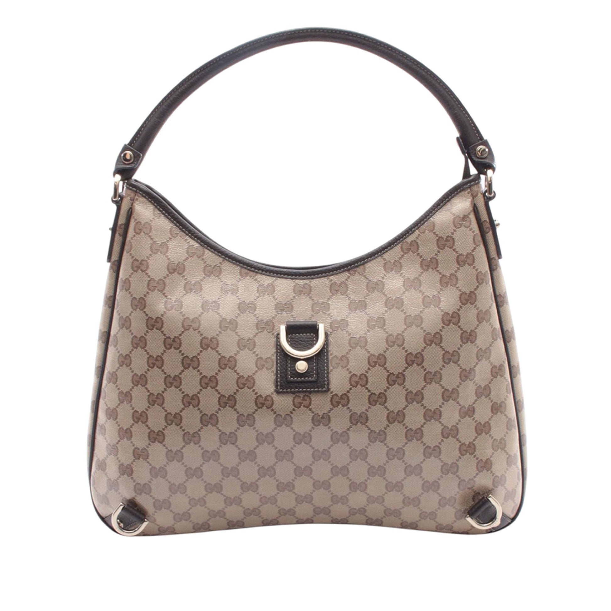 Gucci GG Crystal Abbey D Ring Shoulder Bag