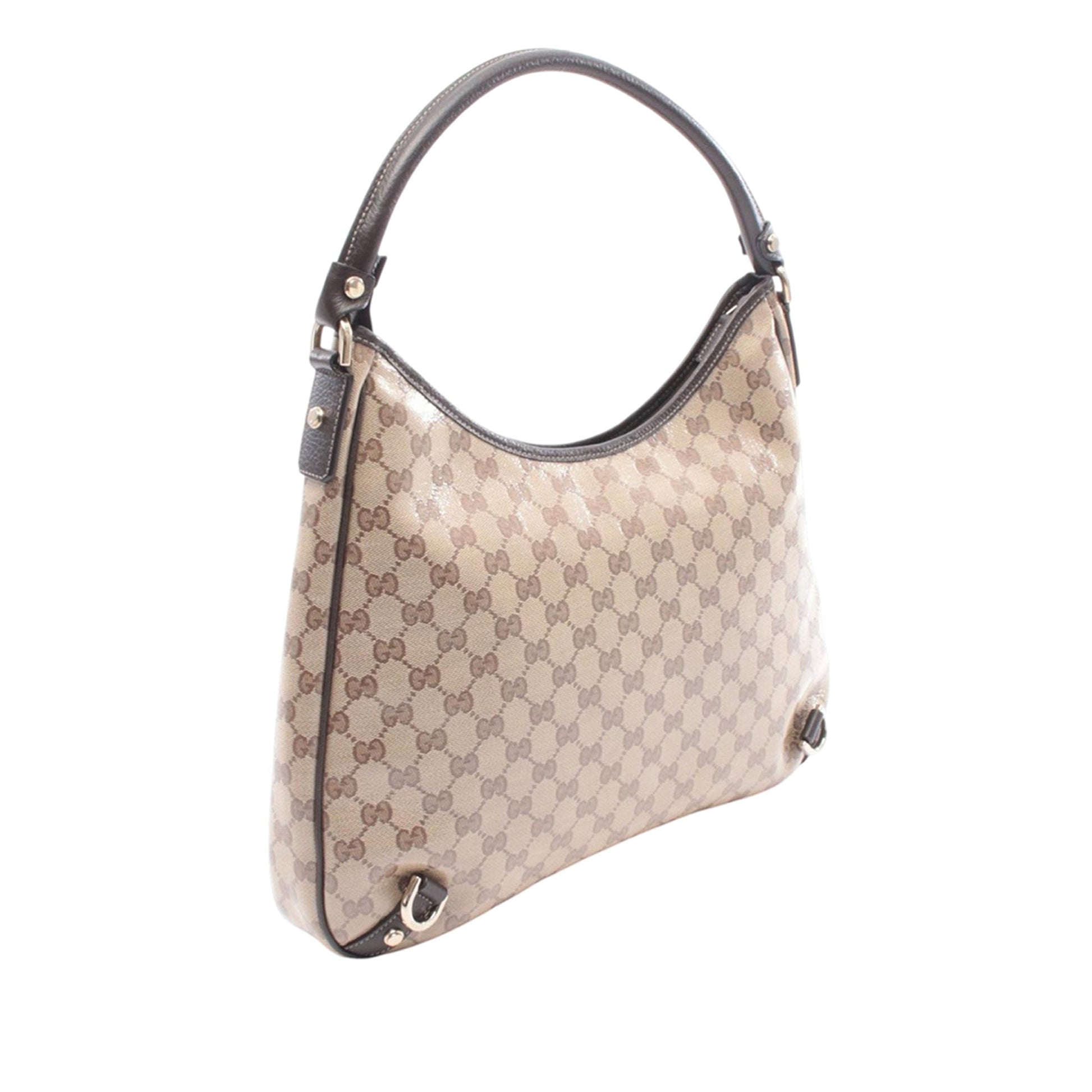 Gucci GG Crystal Abbey D Ring Shoulder Bag
