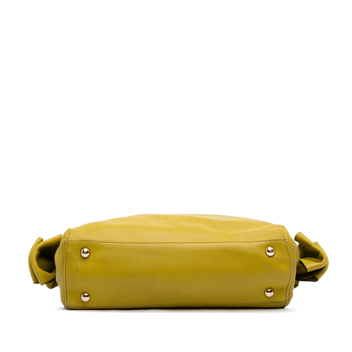 Valentino Leather Rockstud Bow Tote