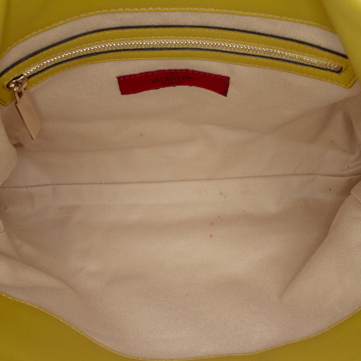 Valentino Leather Rockstud Bow Tote