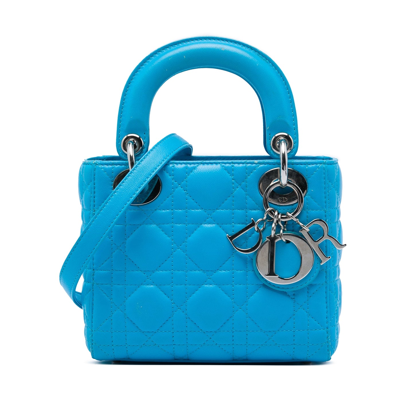 Dior Mini Lambskin Cannage Lady Dior
