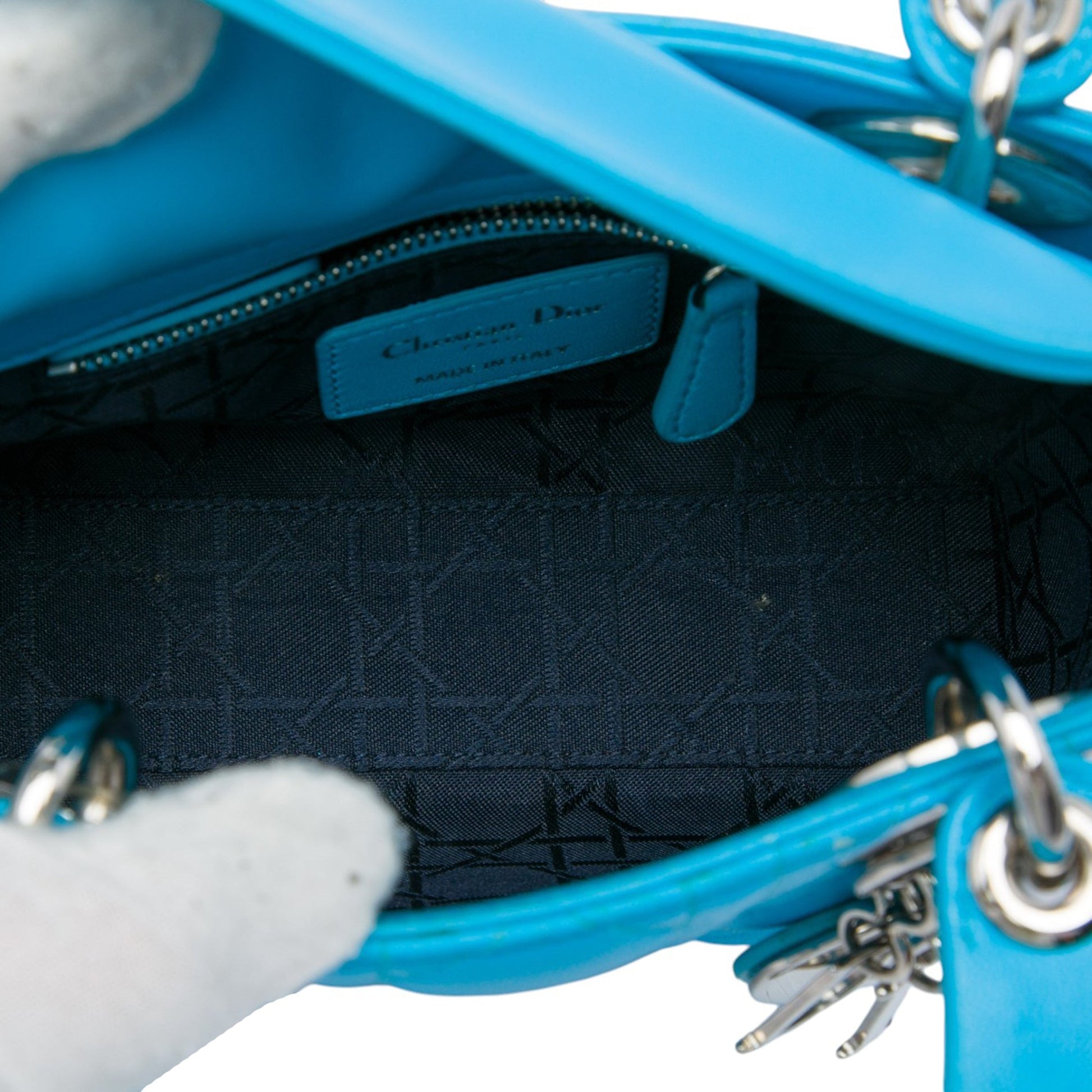 Dior Mini Lambskin Cannage Lady Dior