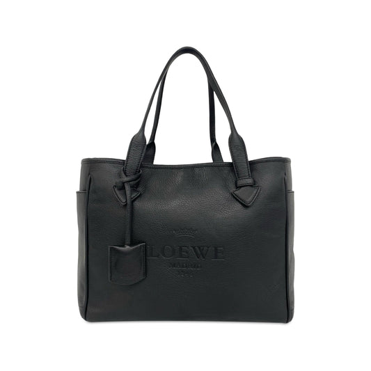LOEWE Heritage Tote — Black