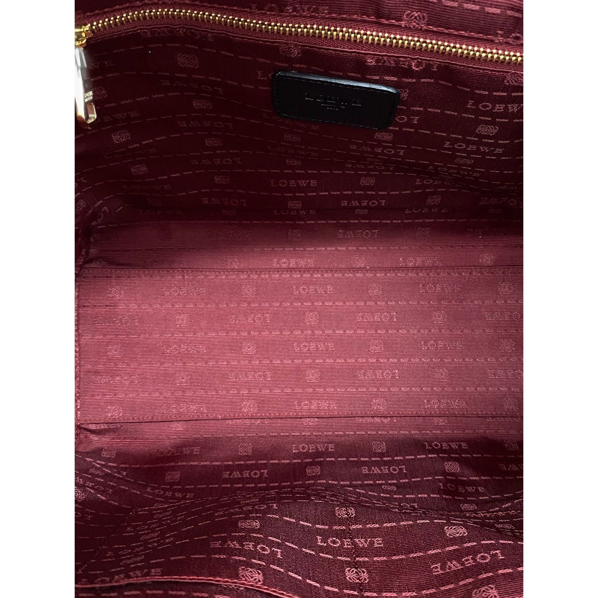 LOEWE Heritage Tote — Black