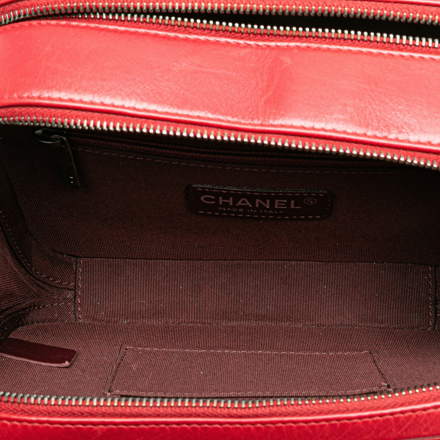 Chanel Small Quilted Glazed Calfskin Coco Boy Camera Bag