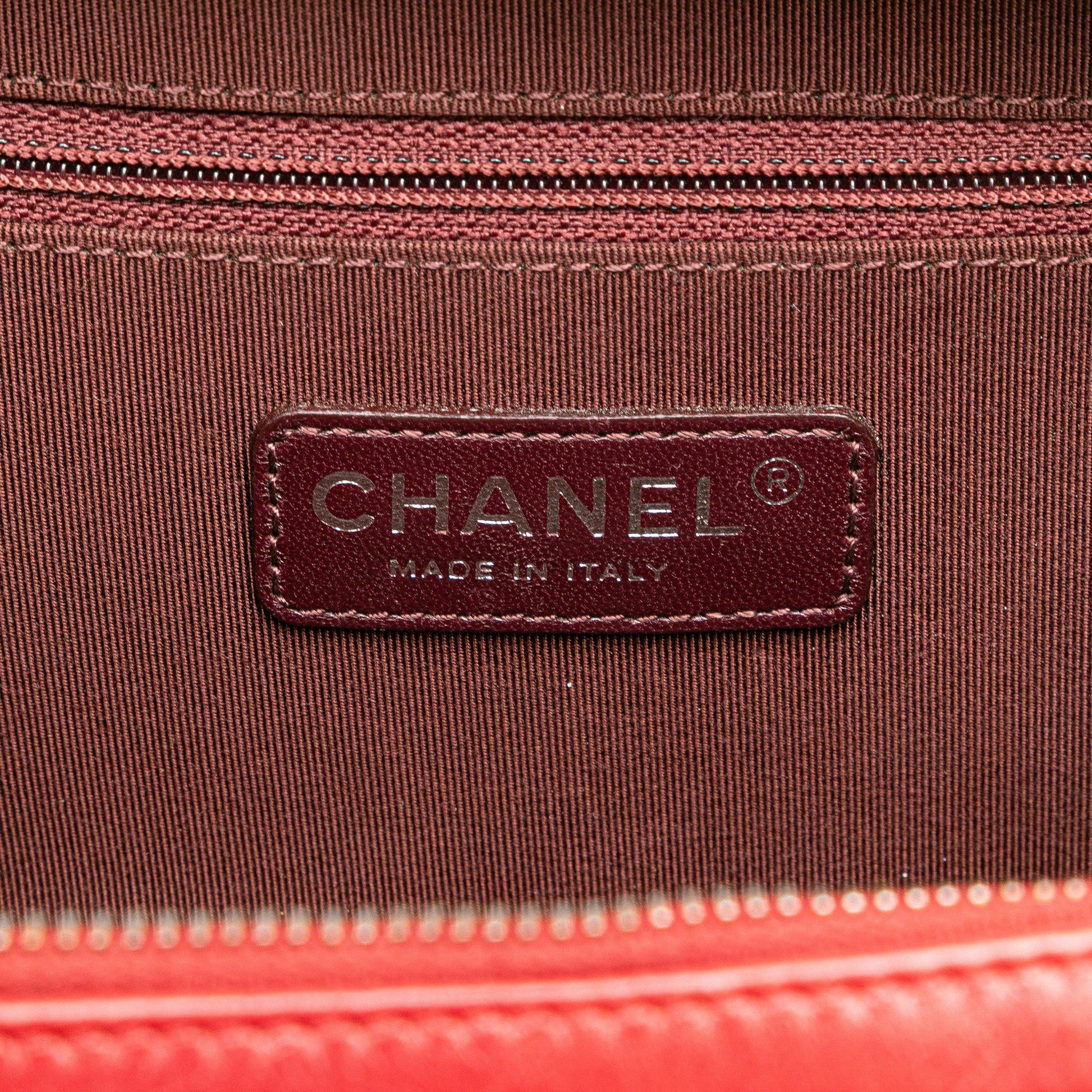 Chanel Small Quilted Glazed Calfskin Coco Boy Camera Bag