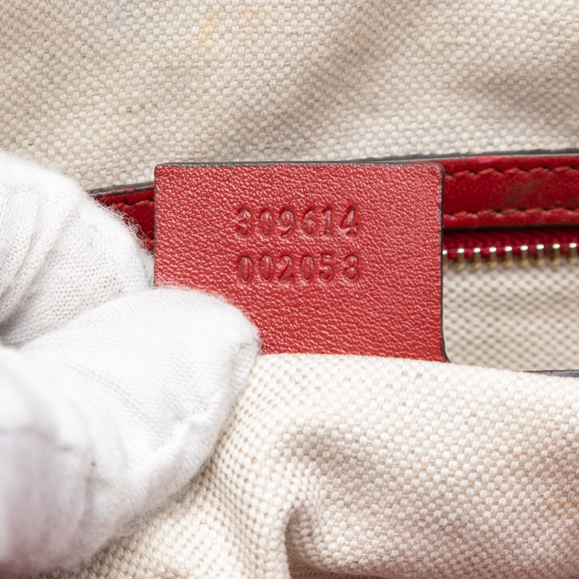 Gucci Large Microguccissima Patent Nice Dome Satchel