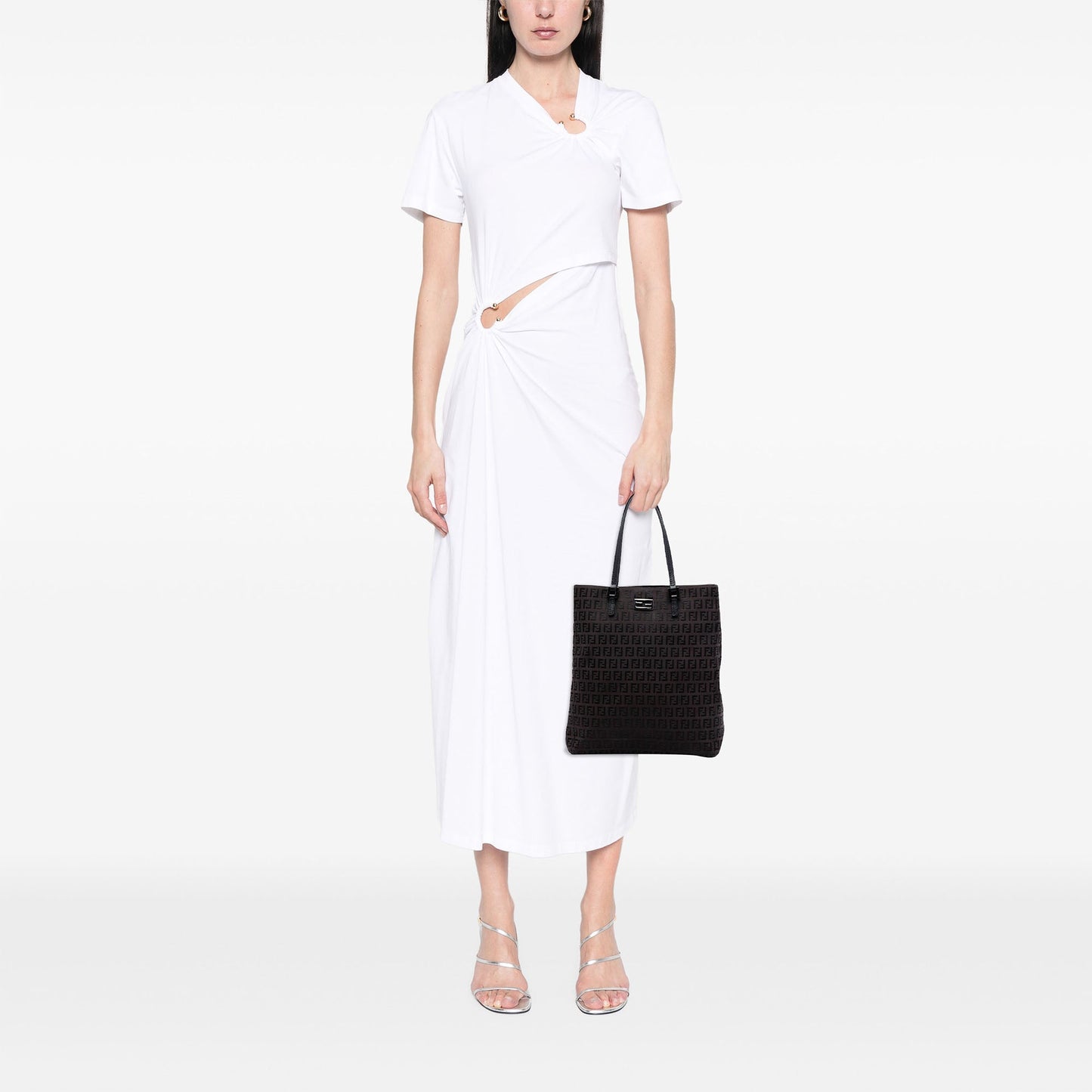 Fendi Zucchino Canvas Tote