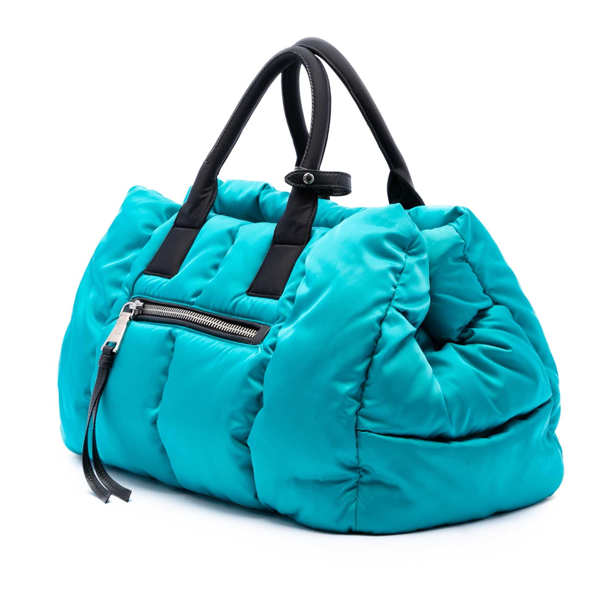 Prada Large Tessuto Bomber Satchel