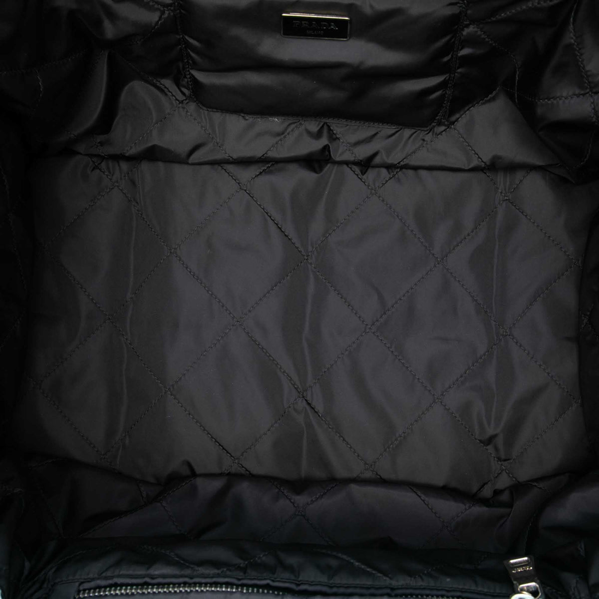 Prada Large Tessuto Bomber Satchel