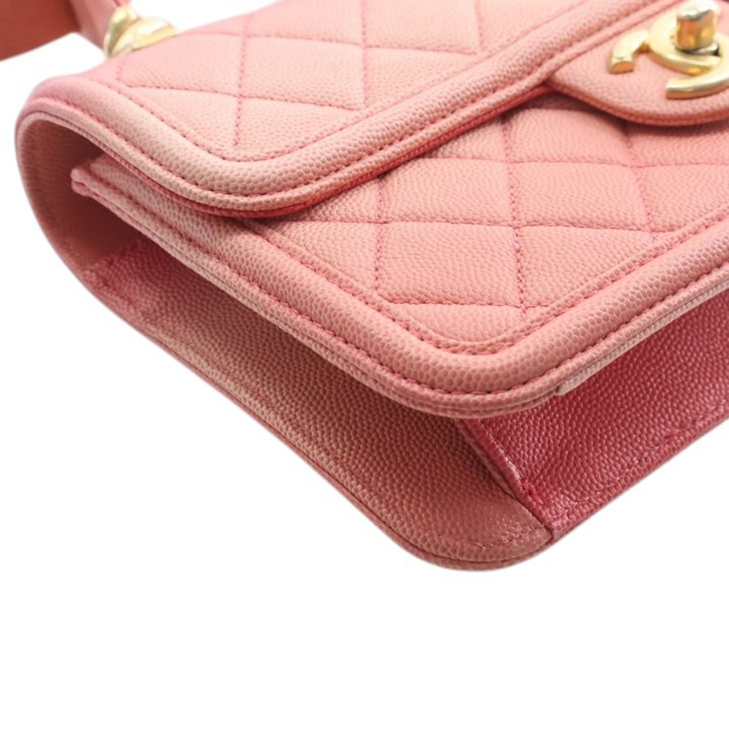 Chanel Small Quilted Caviar Sunset On The Sea Flap
