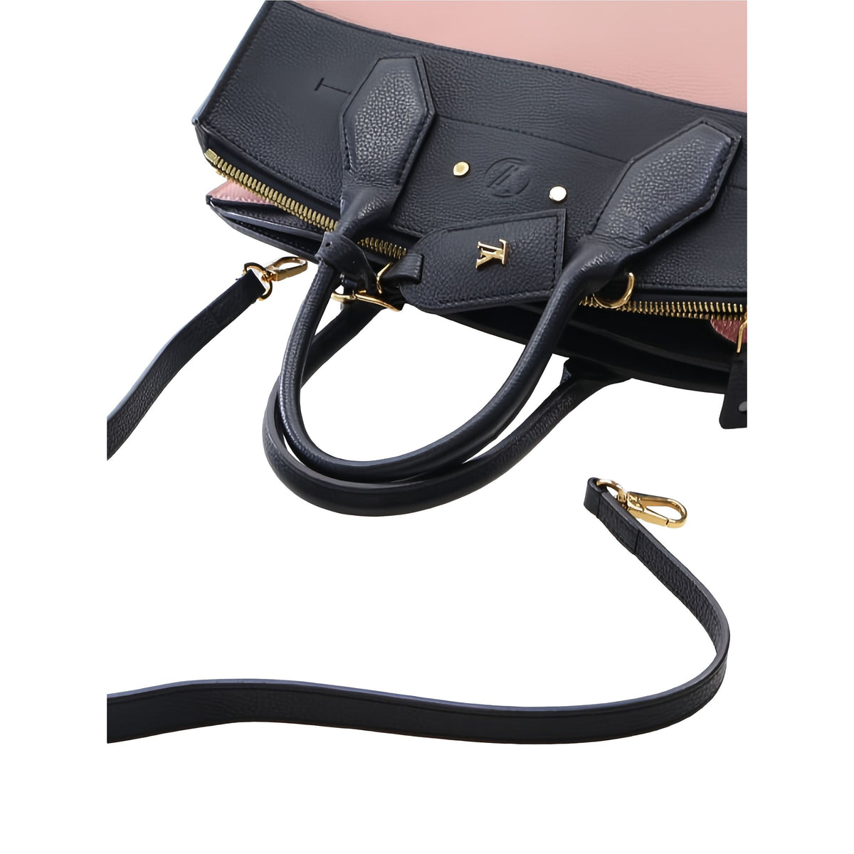 Louis Vuitton Bicolor Leather City Steamer MM — Pink