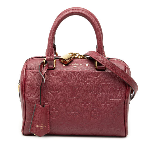 Louis Vuitton Monogram Empreinte Speedy Bandouliere 20