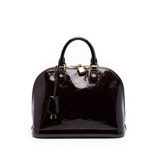 Louis Vuitton Monogram Vernis Alma PM