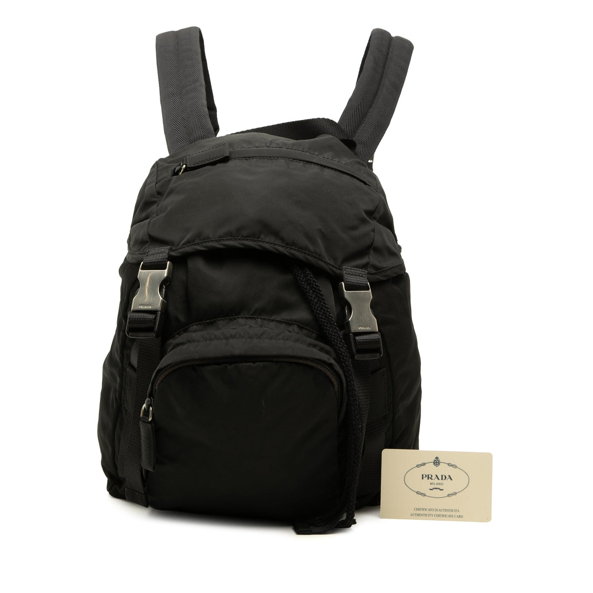 Prada Tessuto Montagna Backpack — Black