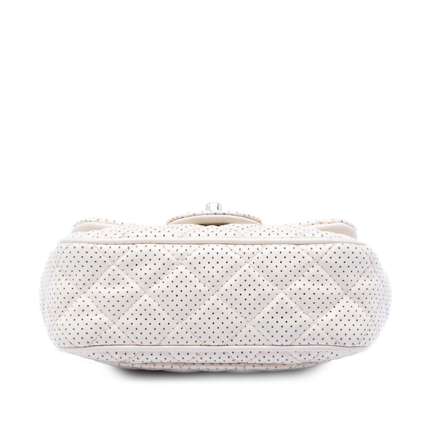 Chanel Mini Perforated Lambskin Punch Flap