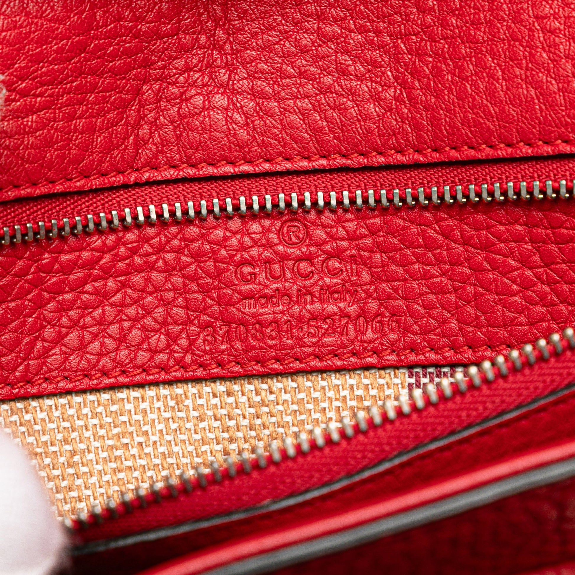 Gucci Small Calfskin Bamboo Daily Satchel