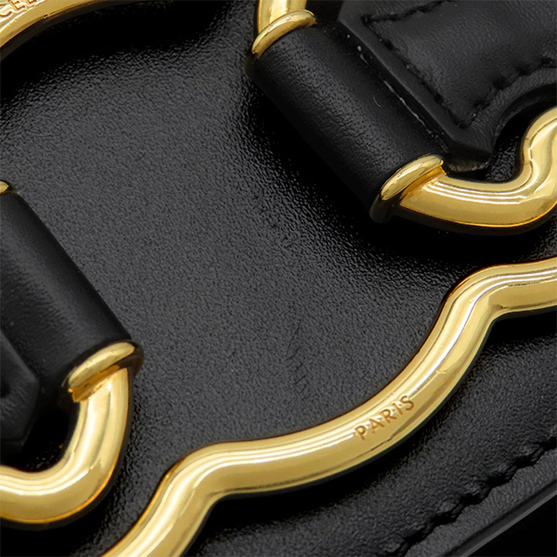 Celine Medium Calfskin Triomphe Frame Crossbody