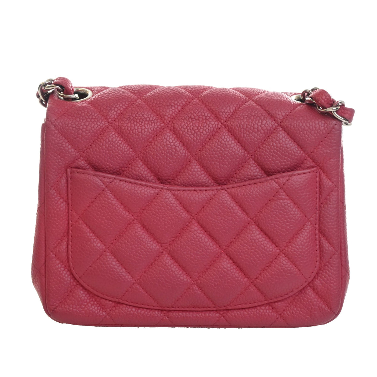 Chanel Mini Square Classic Caviar Single Flap