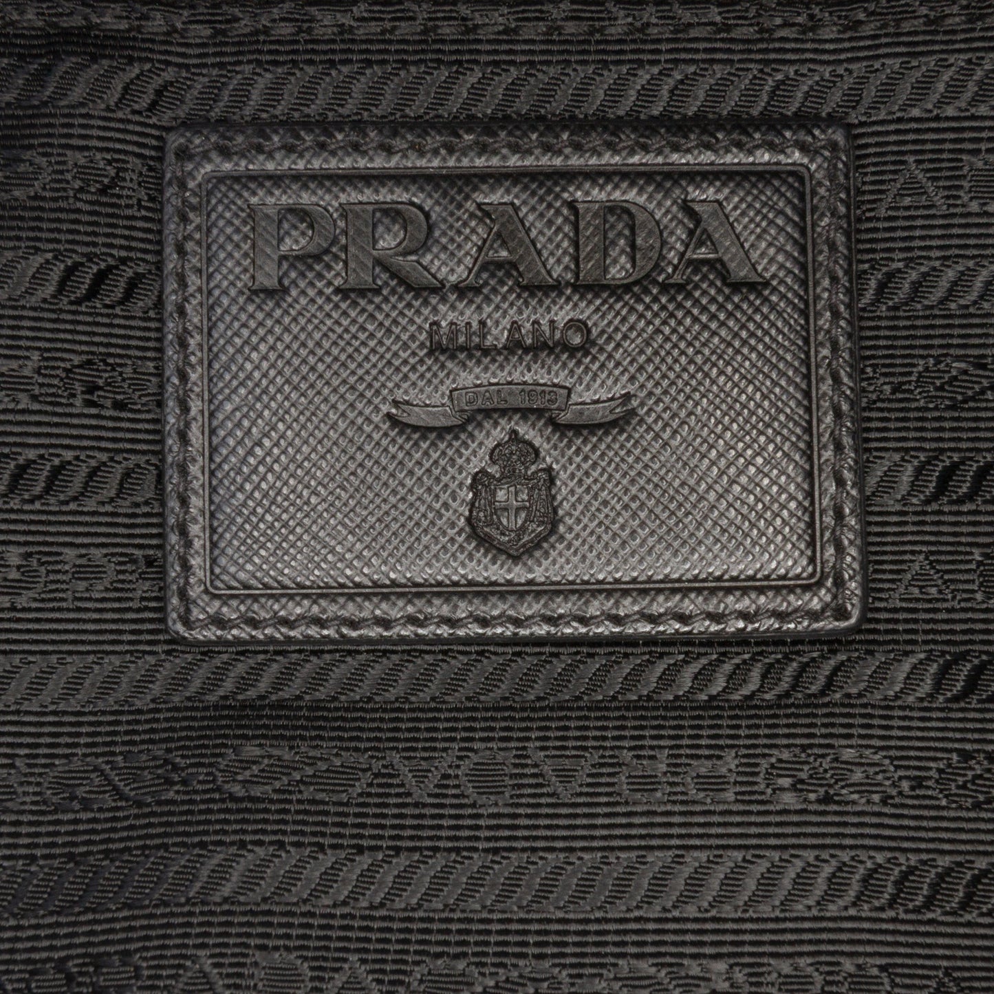 Prada Quilted Tessuto Messenger Bag