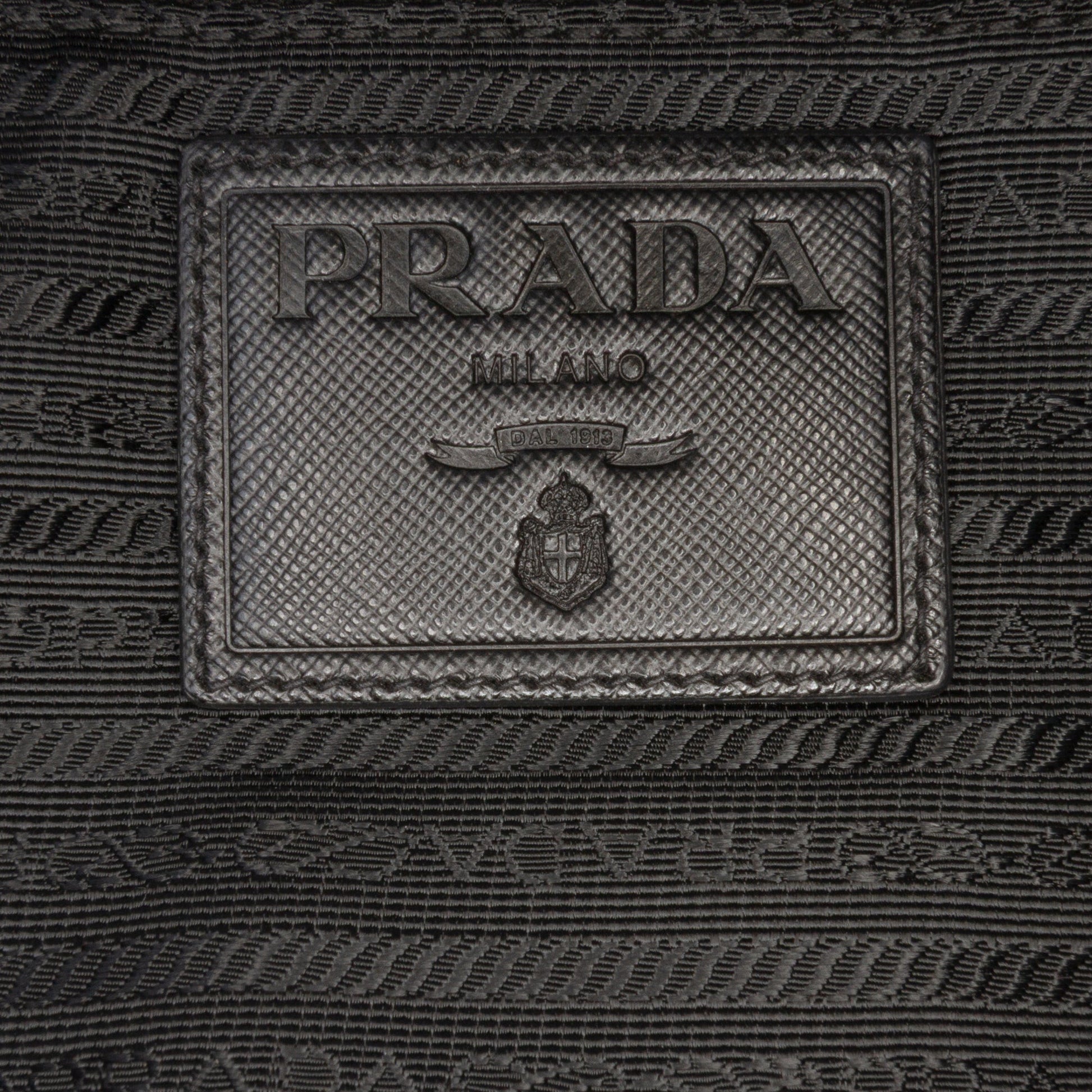 Prada Quilted Tessuto Messenger Bag
