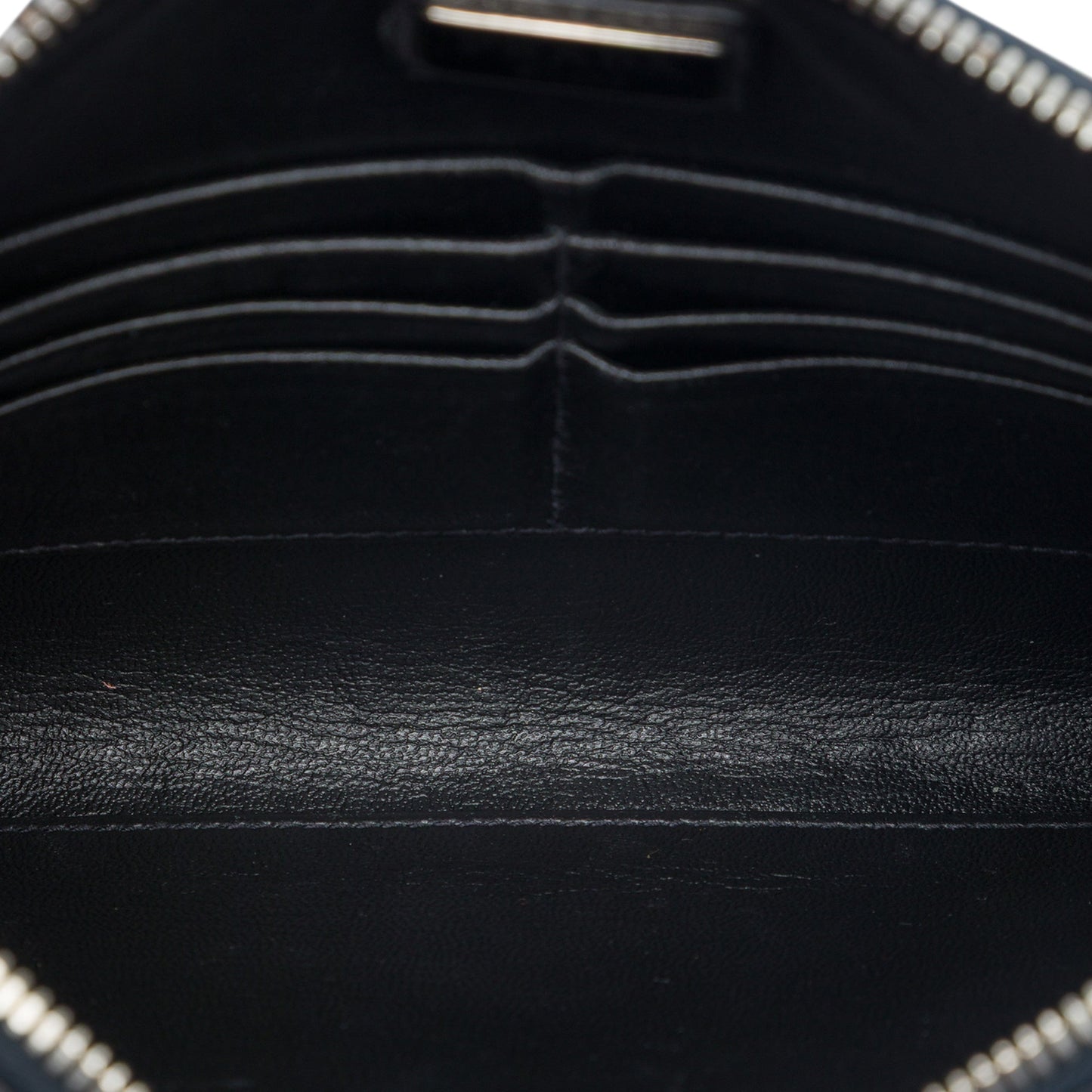 Prada Saffiano Logo Clutch