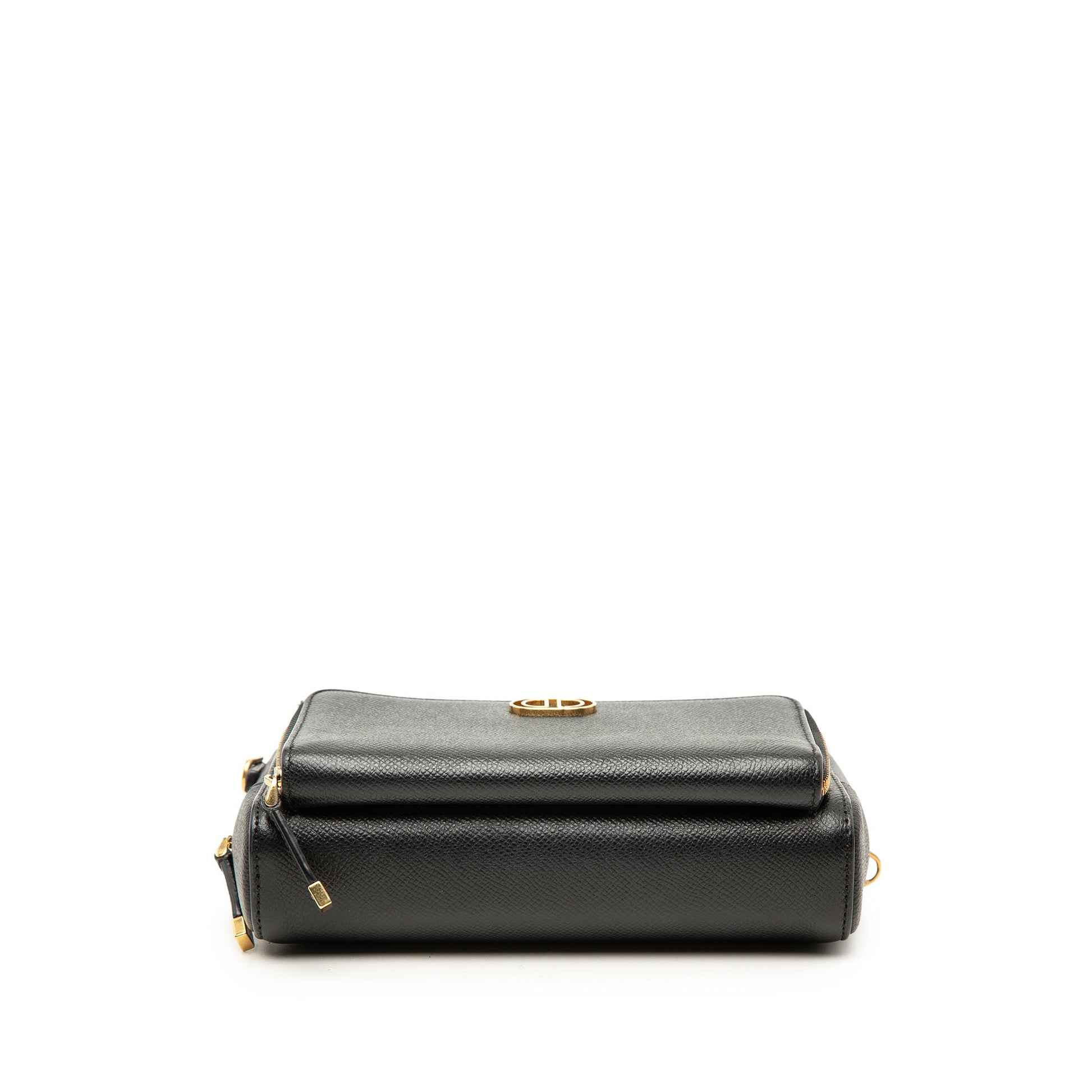Dior Grained Calfskin Caro Double Pouch