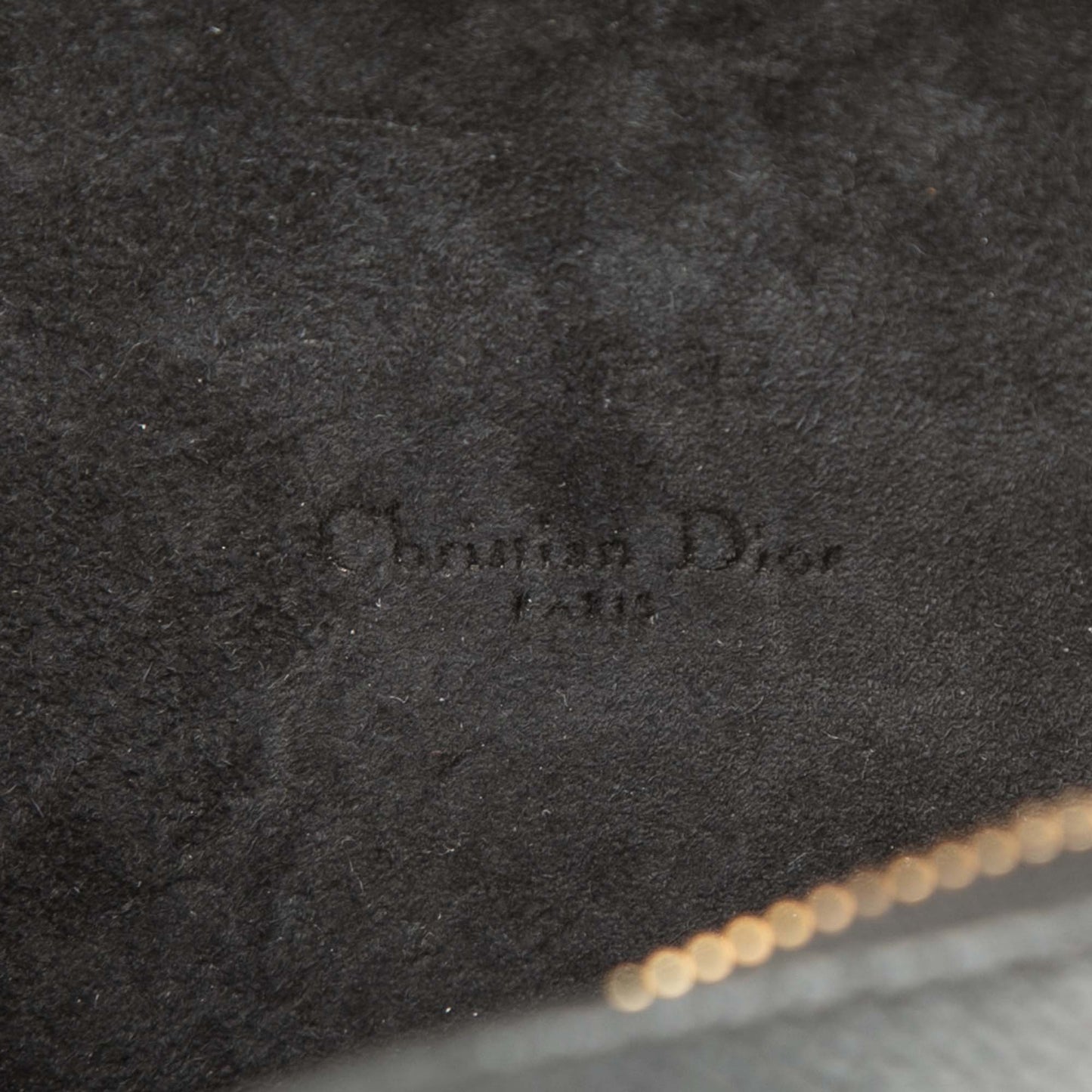 Dior Grained Calfskin Caro Double Pouch