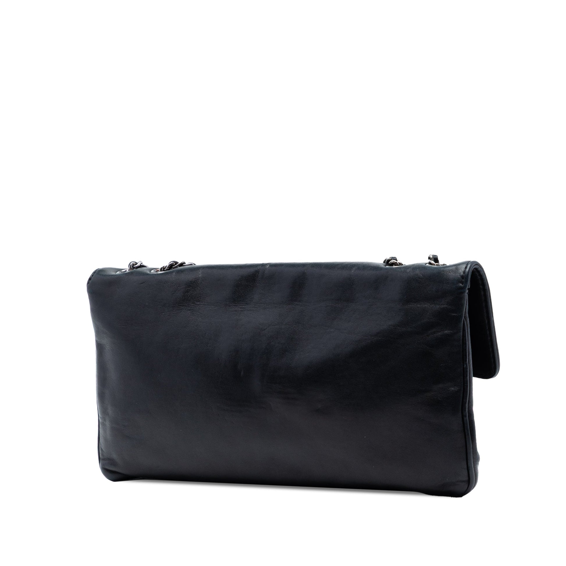 Quilted Lambskin Giant Mademoiselle Turnlock Shoulder Bag