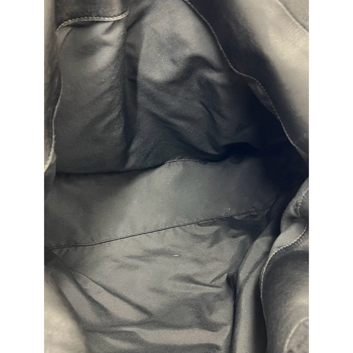 Gucci GG Canvas Ring Handle Shoulder Bag — Black