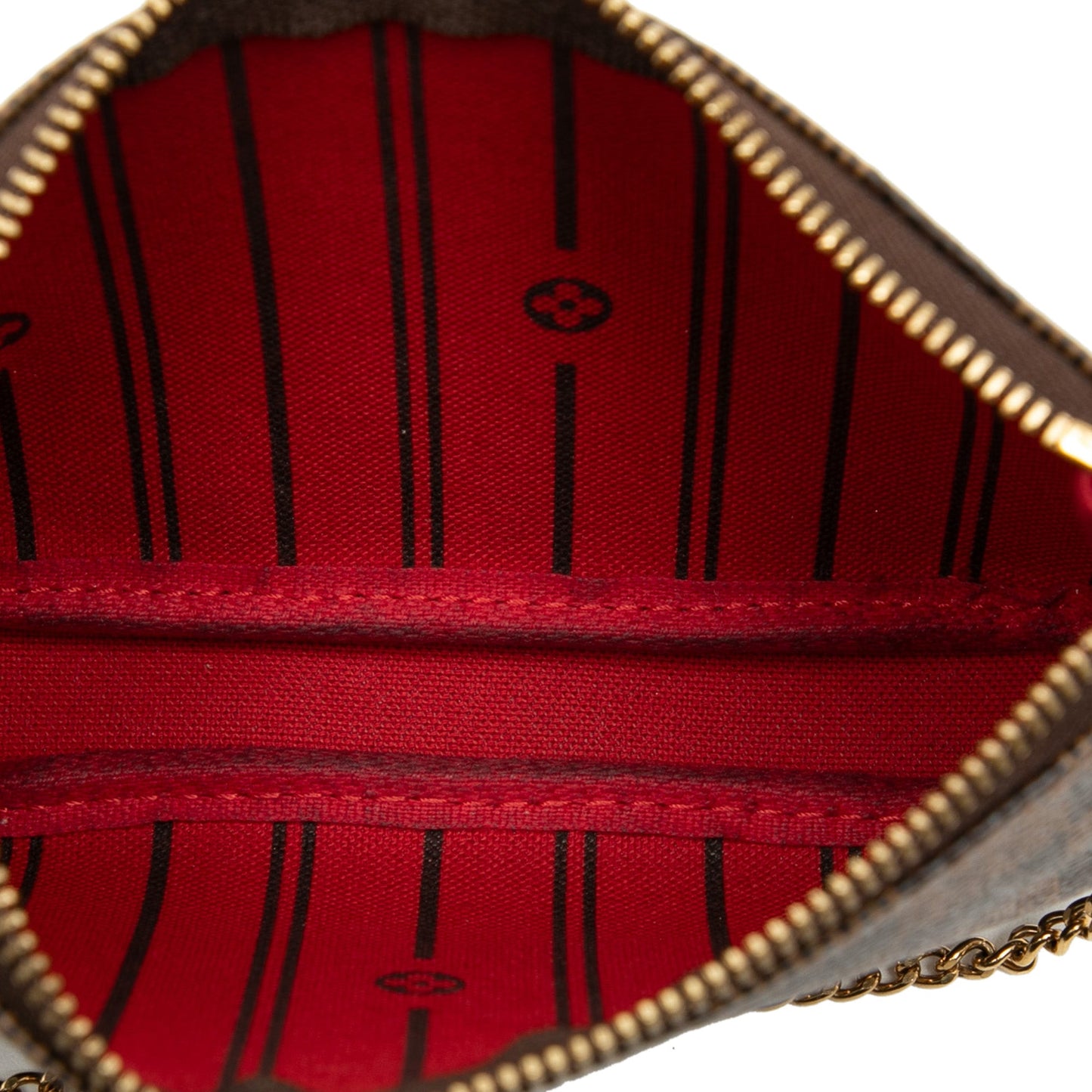 Louis Vuitton Damier Ebene Trunks and Bags Mini Pochette Accessoires